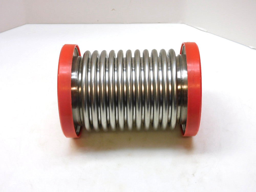 NO NAME STAINLESS STEEL FORMED BELLOW 6" OAL 4-11/32" FOD 2-7/8" ID