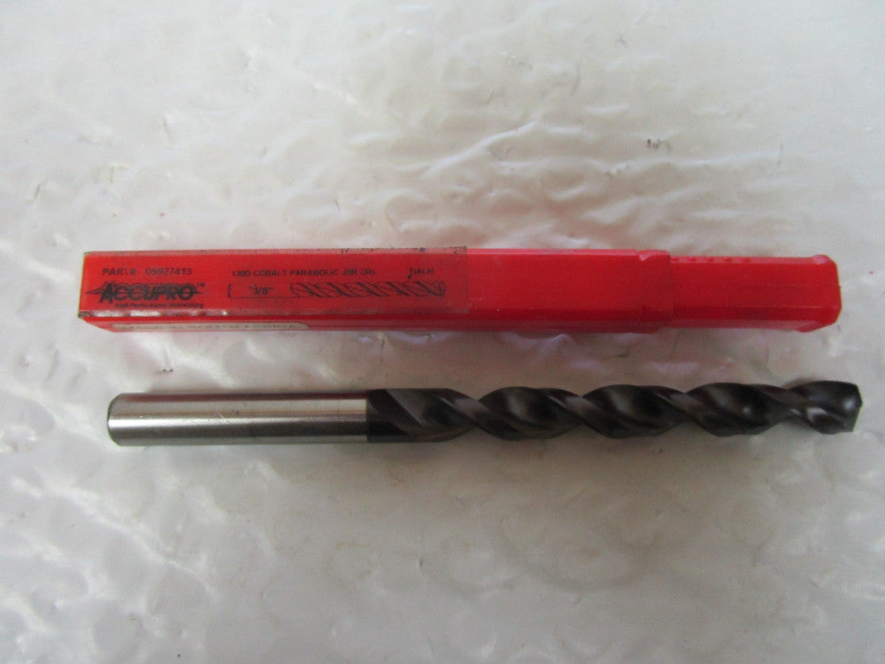 NEW ACCUPRO 3/8" COBALT PARABOLIC  DRILL BIT 05927413