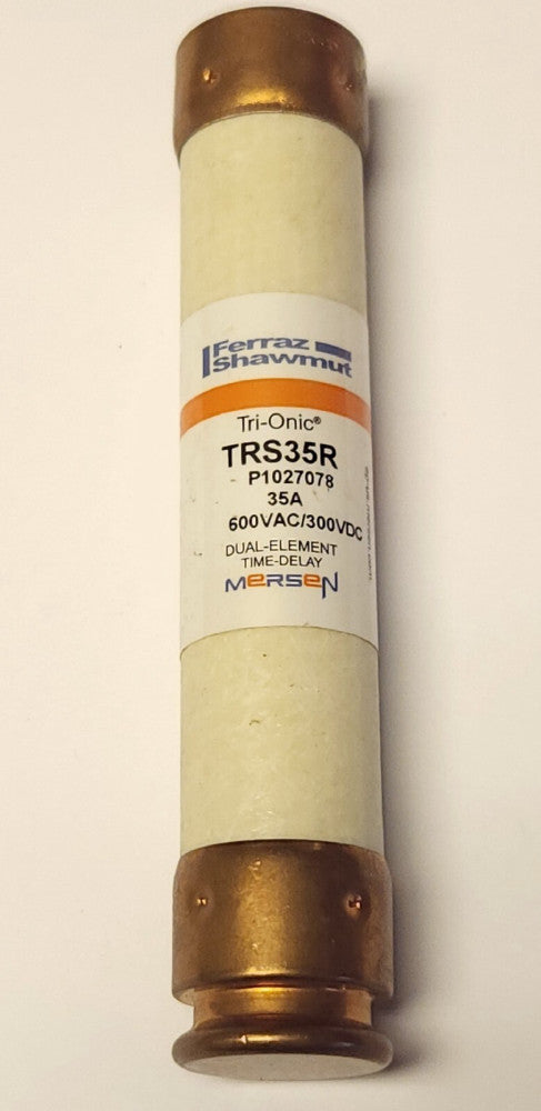 MERSEN FERRAZ SHAWMUT TRS35R 35 AMP TRI ONIC Fuse 600 VAC