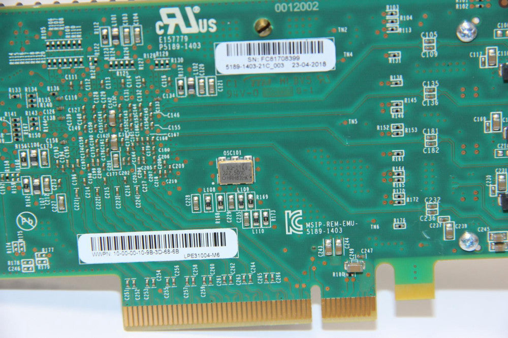 EMULEX LPE31004-M6 Quad 16G FC Host Bus Adapter