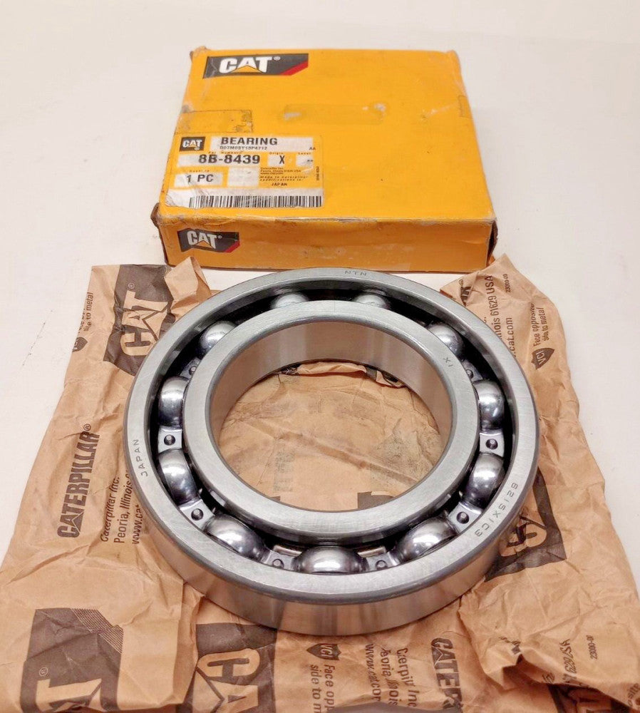 Cat 8B8439 Ball Bearing Open 75 ID x 130 OD x 25mm width NTN 6215X1C3