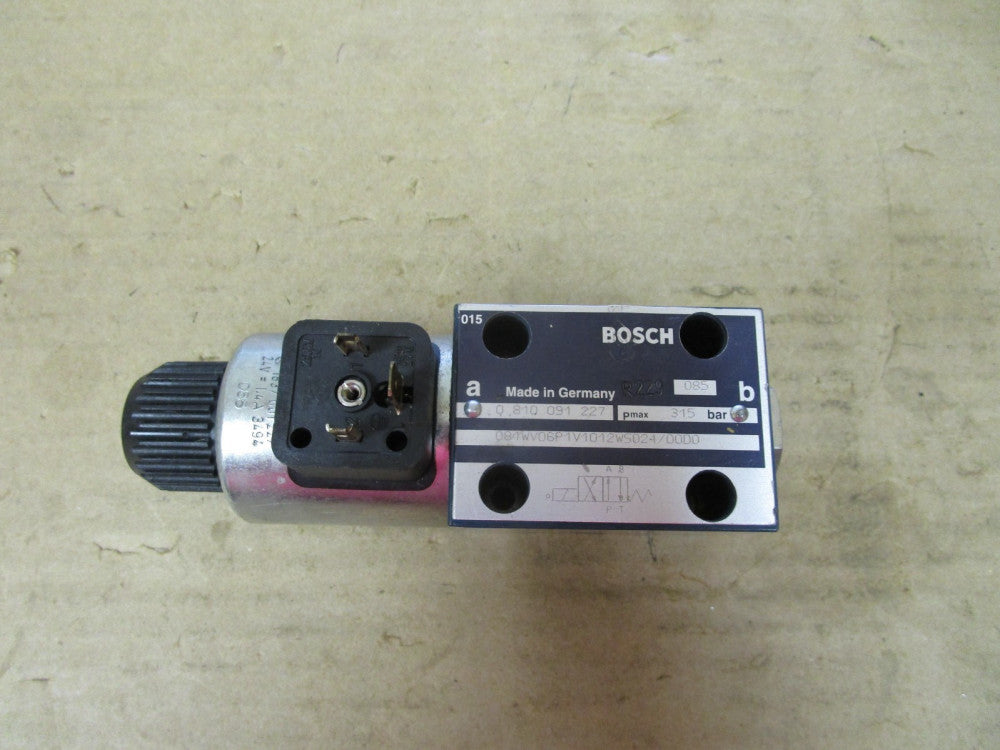 BOSCH SOLENOID VALVE 081WV06P1V1012WS024/00D0 315 BAR