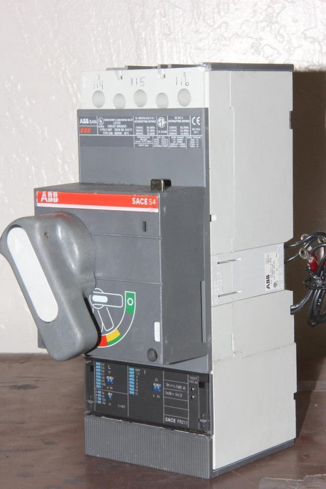 ABB SACES4 S4N 24VAC 65A Circuit Breaker