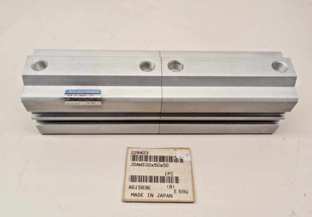 Koganei JDAWS32x50x50 Dual Air Cylinder 32mm bore x 50mm stroke x 50mm stroke