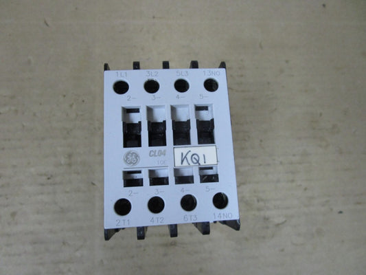 GE GENERAL ELECTRIC CONTACTOR CL04D310M 24V COIL 600V