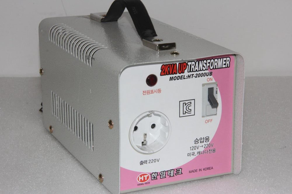 HANIL TECH HT-2000UB 120-240V Step-Up Transformer