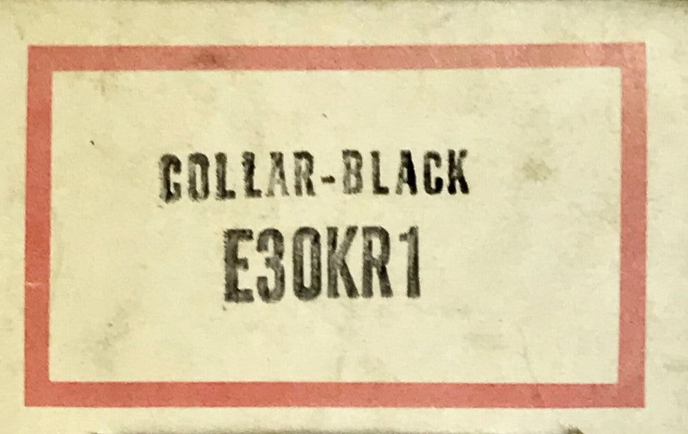 EATON CUTLER HAMMER E30KR1 Black Collar Assembly For E30 Pushbutton