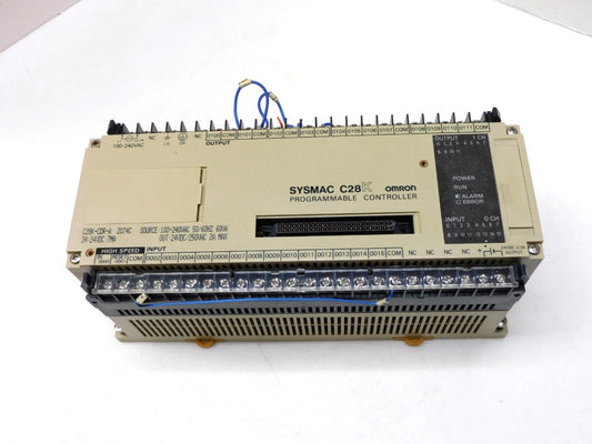 Omron Sysmac C28K Programmable Controller C28K-CDR-A 2074C 24Vdc 7Ma