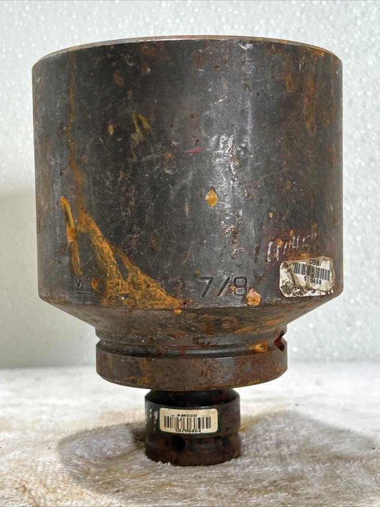 Wright 88124 3-7/8 Socket; 1" Drive...with Armstrong 3/4" to 1" adapter