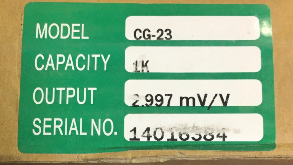COTI GLOBAL SENSORS CG-23 1K Capcity 2.997 MV/V Load Cell Sensor