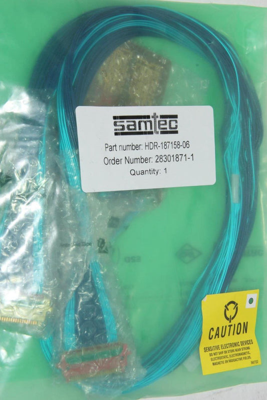 NEW SAMTEC HDR-187158-06 Cable Assembly