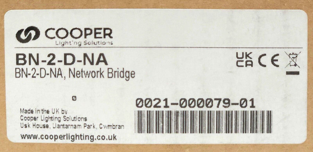 COOPER BN 2 D NA ISOLATED i CAN Network Bridge iCANnet B Module 15 VDC
