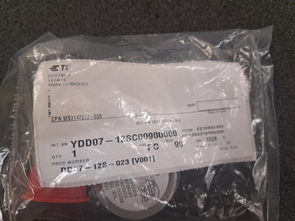 New, Deutsch, MS3147E12-50S, Circular MIL Spec Connector PLUG ASSY