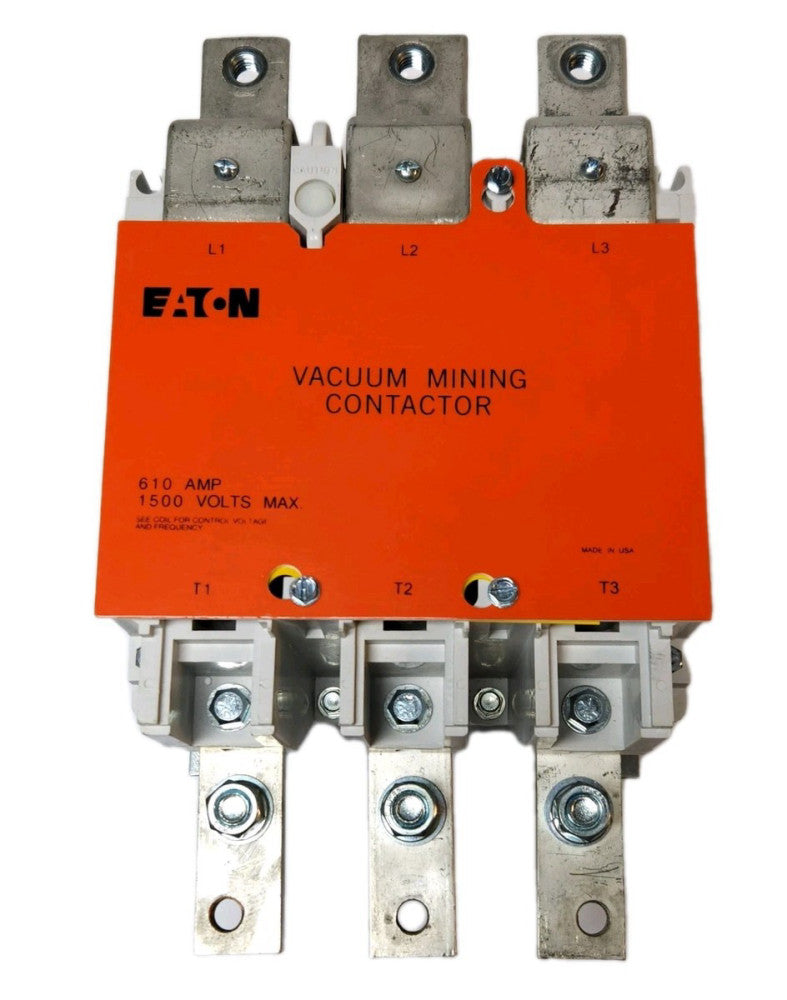 EATON CUTLER HAMMER VM610CJZ1 Size 6 V200 V201 Mining Vacuum Contactor 120 VAC