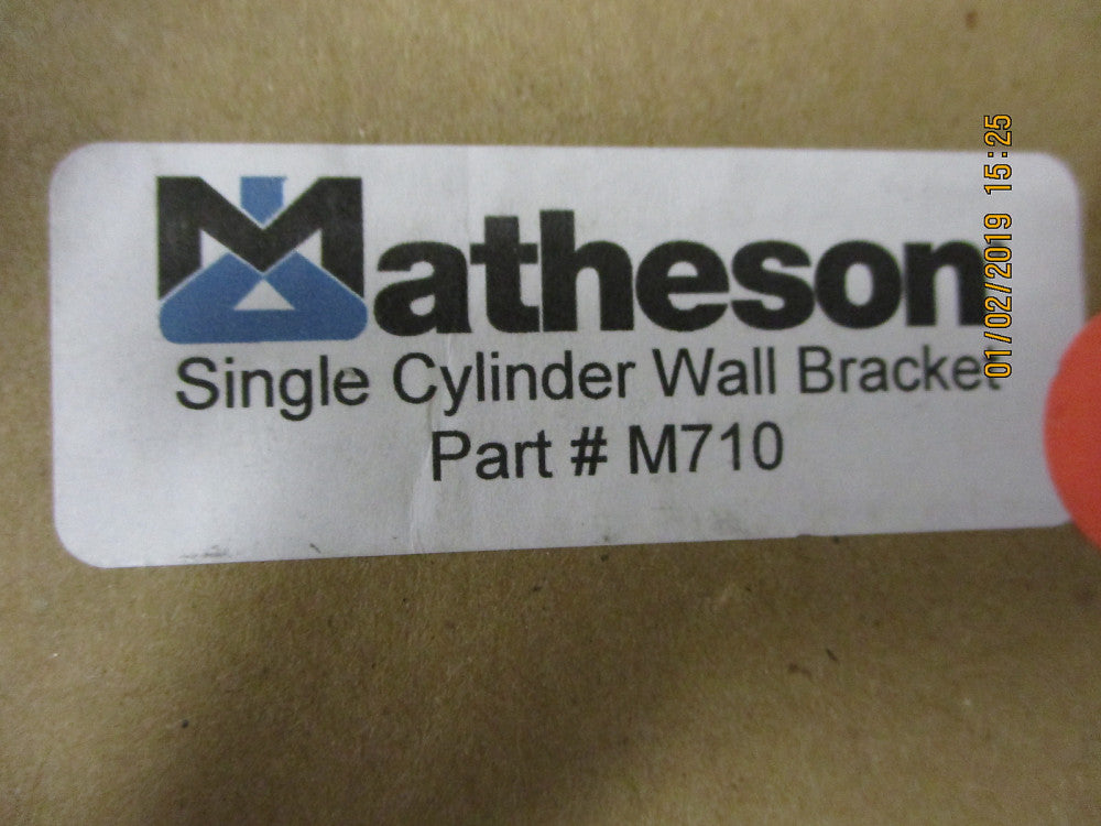 M710 Matheson Single Cylinder Wall Bracket  BRAND NEW!