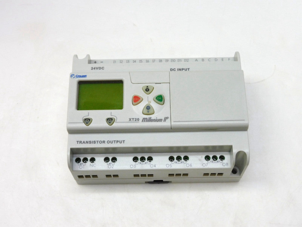 CROUZET XT20 PROGRAMMABLE CONTROLLER 88950062 24VDC