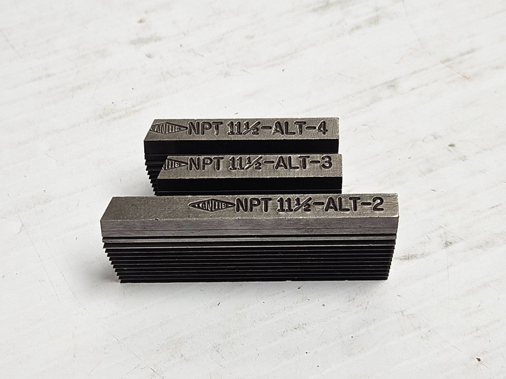 3PC Landis Thread Chaser Set 11-1/2P 1-1/4" x  #2 2-1/2 , #3 1-5/8 , #4 1-3/4