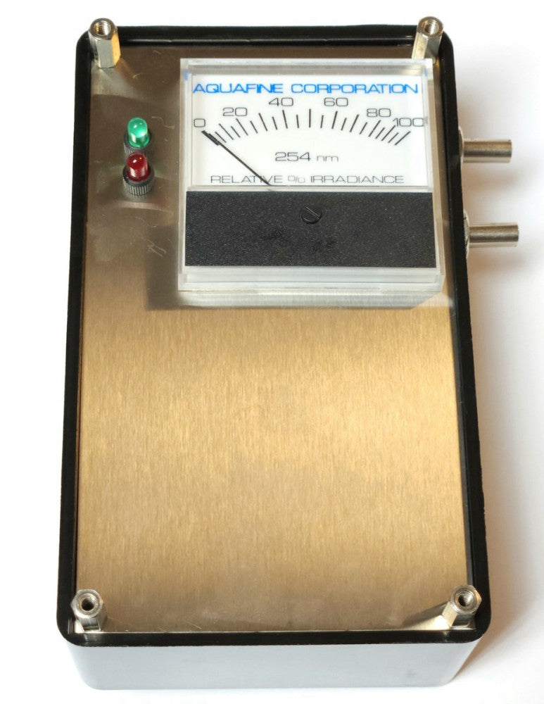 AQUAFINE MODEL S-254 C 17932 Relative % Irradiance 0-100 254 nm 120 VAC 19043-4A