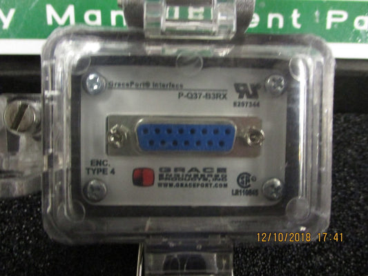 P-Q37-B3RX Grace Engineered Products Inc N 12/4 DB15 M-F Bulkhead  BRAND NEW!