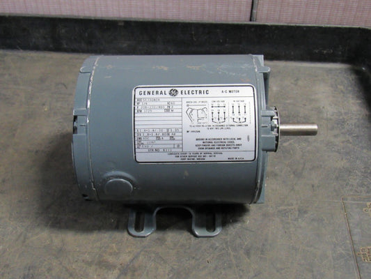 GE GENERAL ELECTRIC AC MOTOR K111 5K33GN2A 208-230/460V 1/4 HP 3PH 48 FRAME