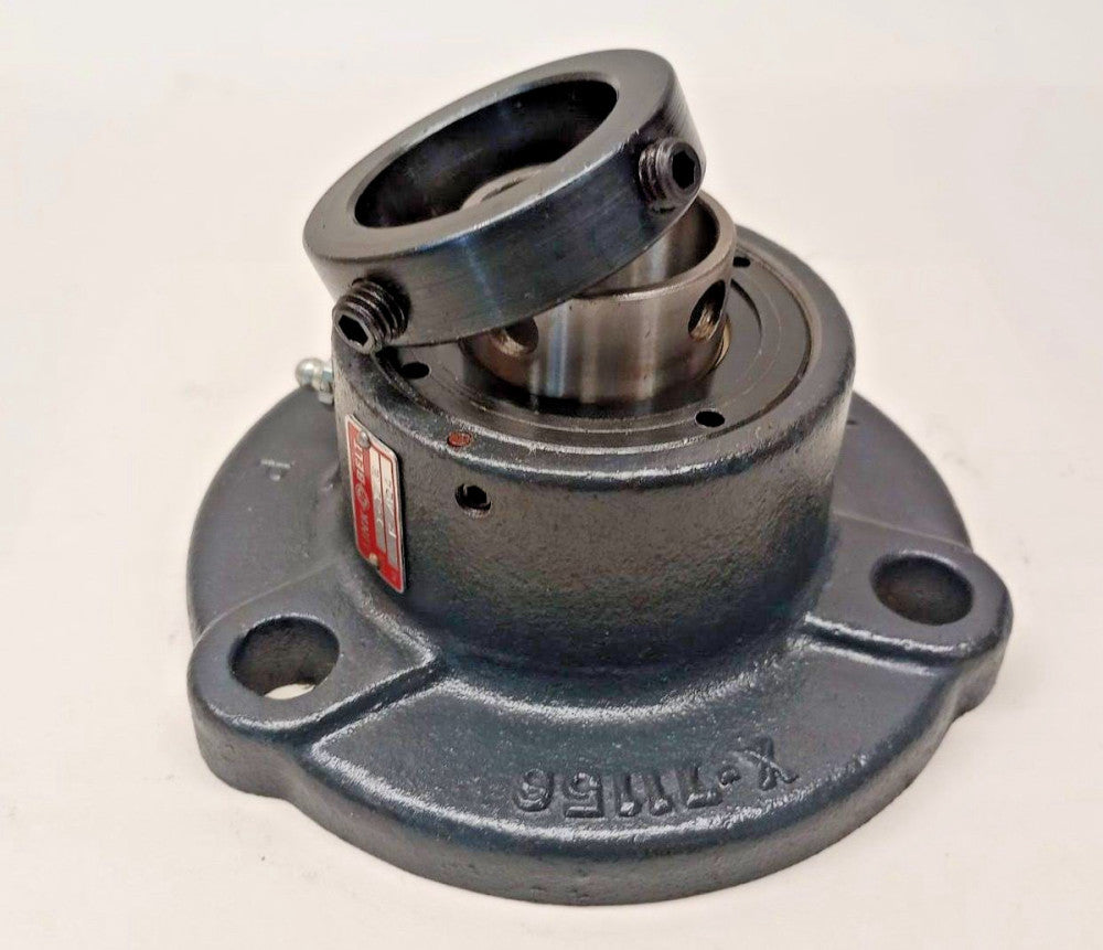 Link-Belt F-424 Flange Mounted Roller Bearing 3-bolt 1-1/2 (1.50)bore Self-Align