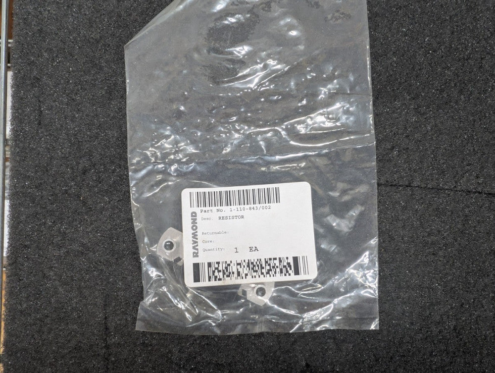 Used, Raymond, 1-110-843/002, RESISTOR FIXED - 40 OHM