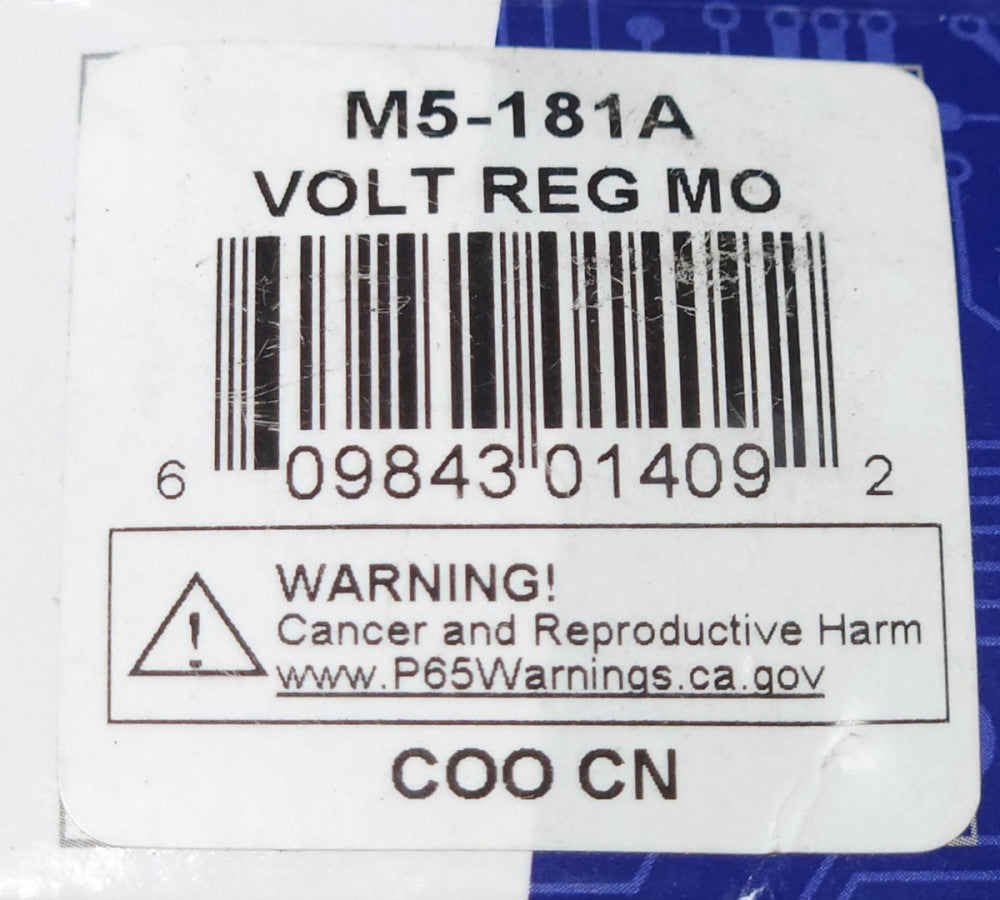 TRANSPO ELECTRONICS M5 181A TRANSPO-CN 02225-12V Voltage Regulator 12 Volt M5-18