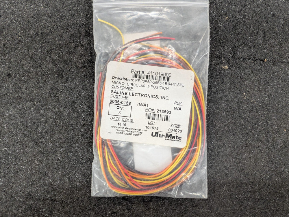 New, Ulti-Mate, 411019000, HIGH TEMP MICRO-D WIRED SOLDER
