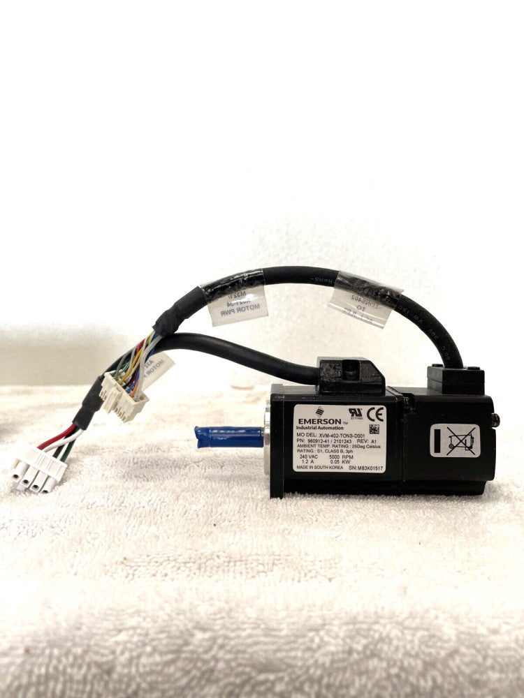 EMERSON XVM-402-TONS-D001 Servo Motor