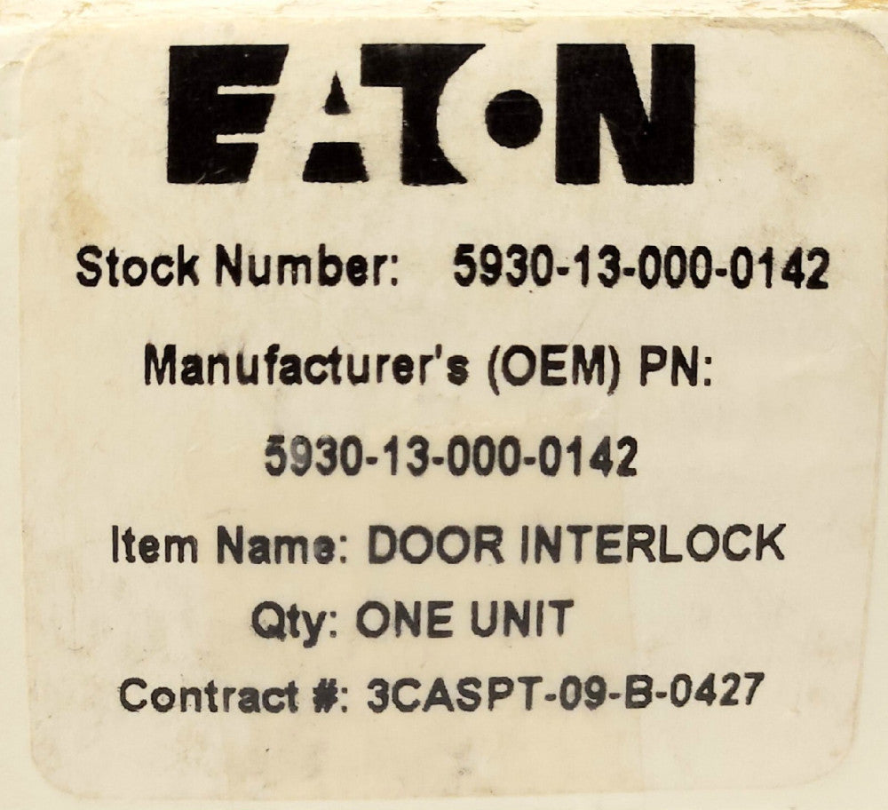 EATON 5930 13 000 0142 Safety Interlock DOOR SWITCH