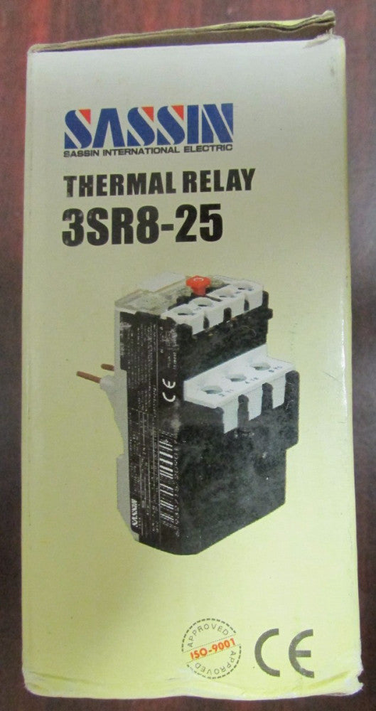 SASSIN 3SR8 25 Thermal Overload Relay 17-25 Amp