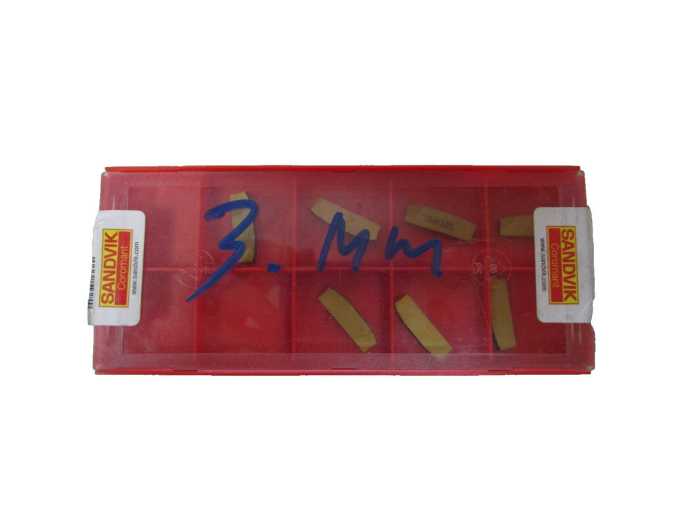 Sandvik N123G2-0300-0003-GM 4325 Carbide Inserts GM4325 Lot Of 7