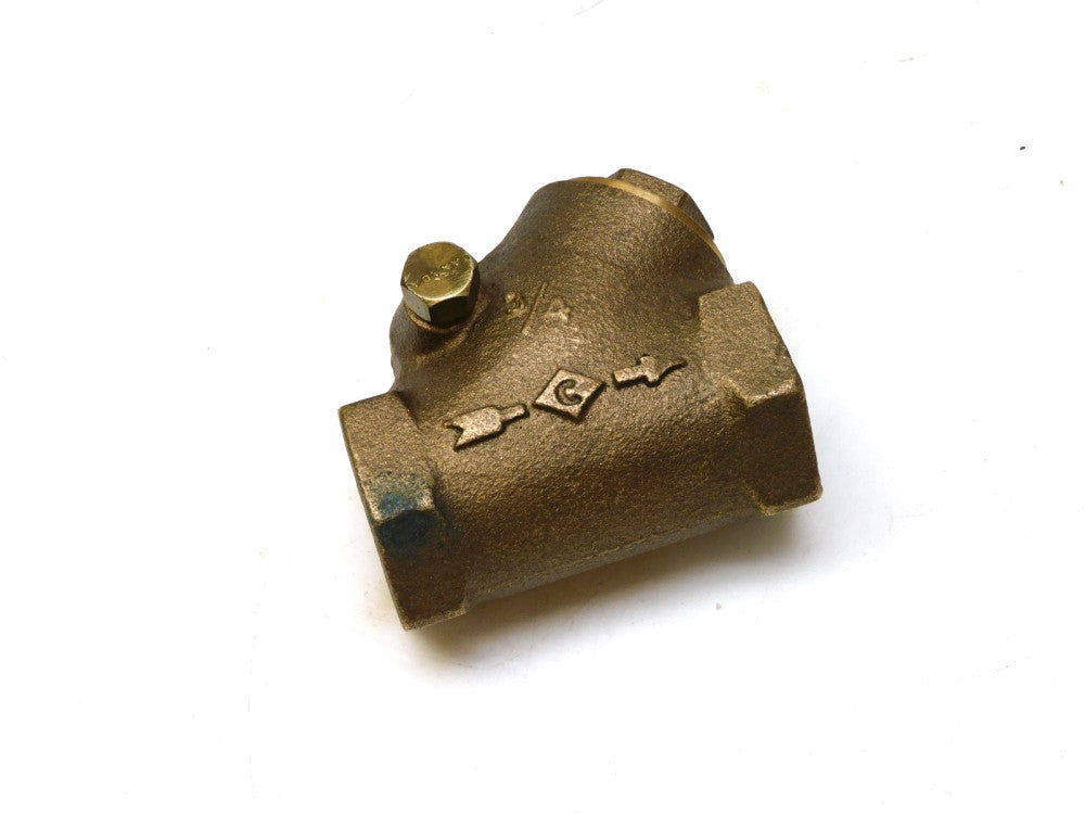 CRANE 300S 1000CWP BRONZE WYE Y SWING GATE CHECK VALVE 3/4" NPT