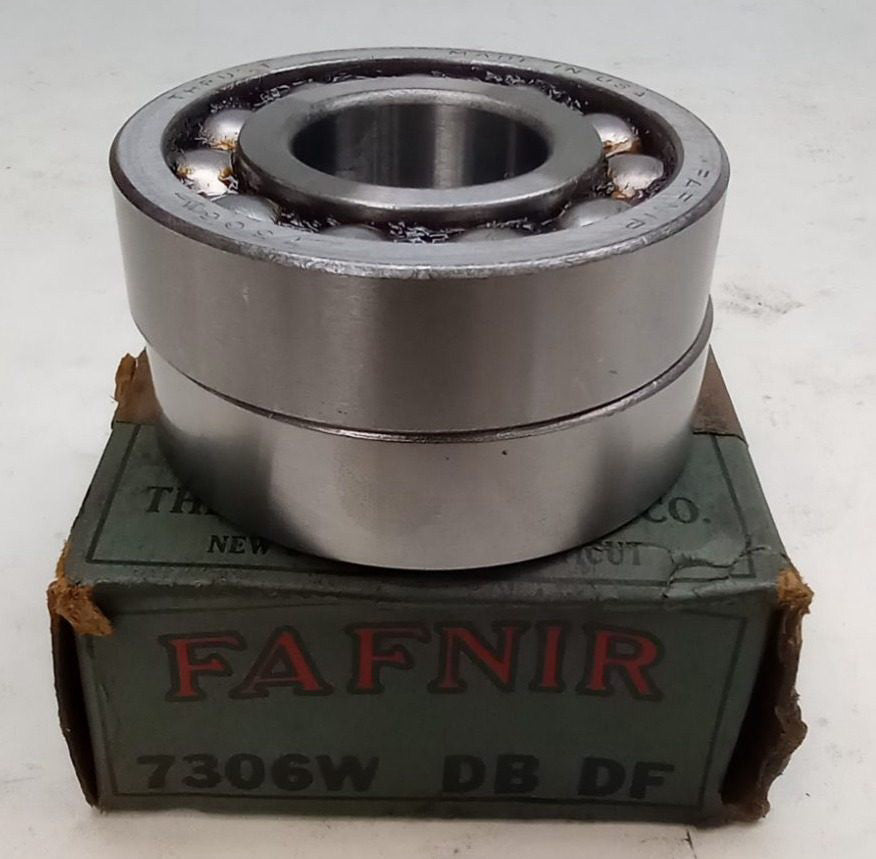 Fafnir 7306W DB DF Angular Contact Ball Bearing 30X72X19mm (Pack of 2)