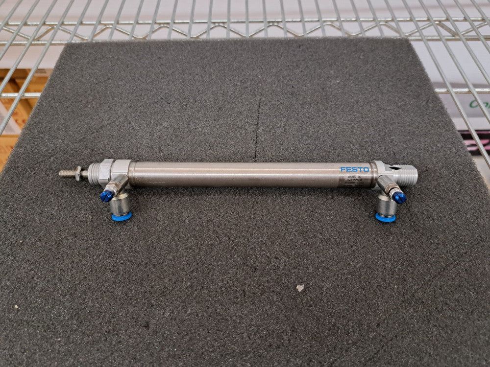 Used, Festo, DSNU-16-125-PPS-A, ISO Cylinder