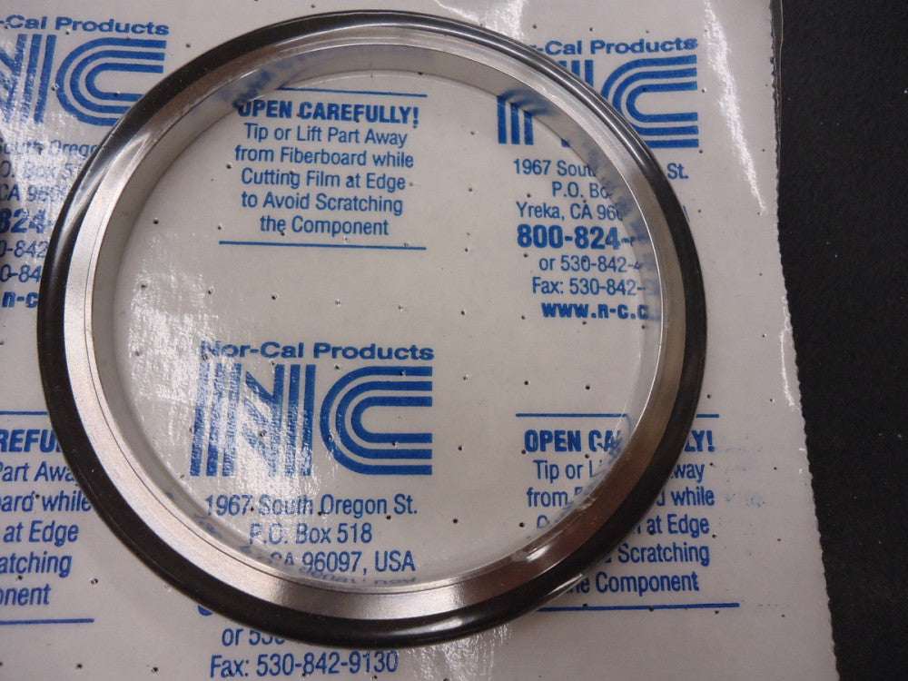 Nor-Cal ISO-100-CR ISO-100 Centering Ring (SS) and Spacer Ring (Al) Brand New!