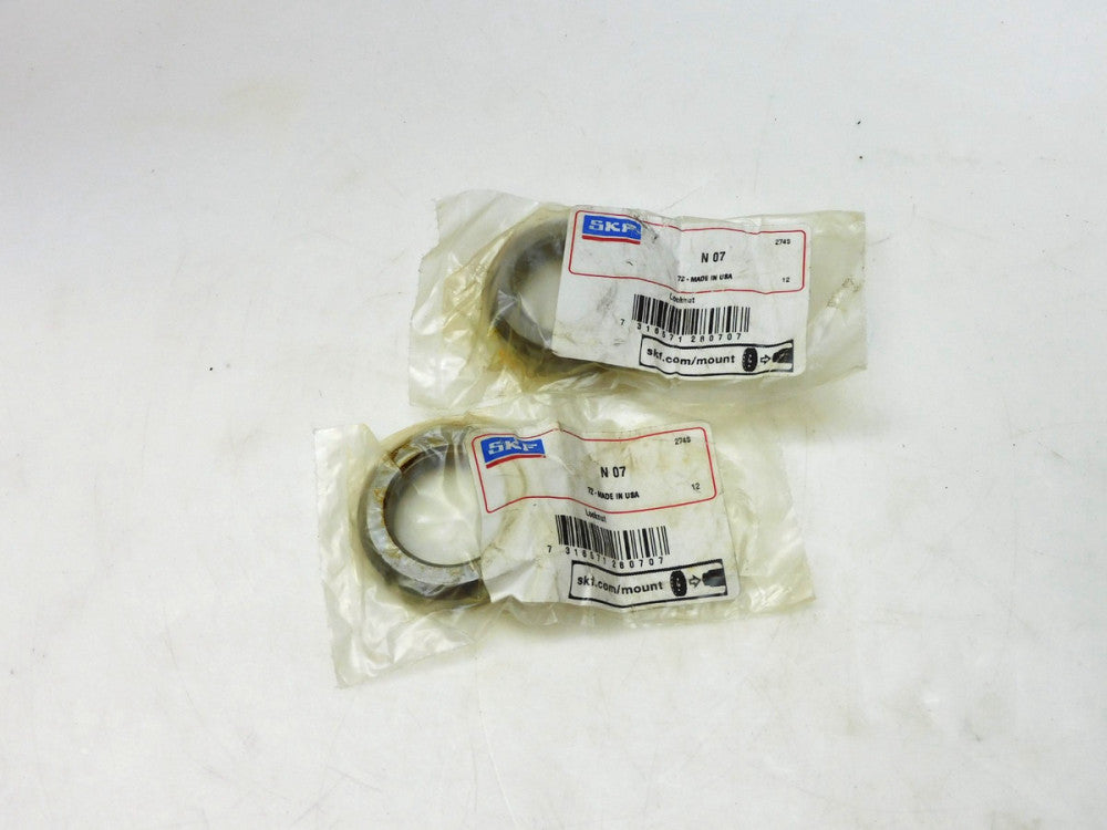 LOT OF 2 SKF N07 LOCKNUT