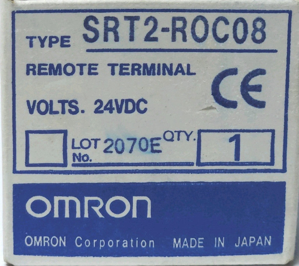 OMRON SRT2 R0C08 Remote Terminal OUT 24 VDC Output Module