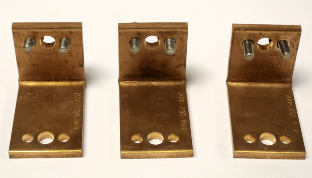 SET OF 3 EATON CUTLER HAMMER L Frame Breaker Copper CU Wire Terminal Connectors