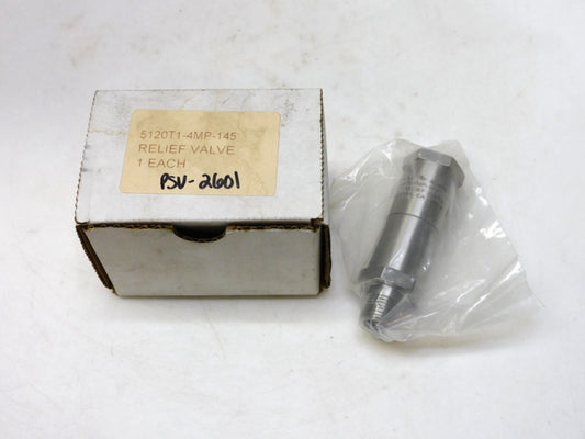 Circle Seal 5120T1-4MP-145 Relief Valve 1/2" npt