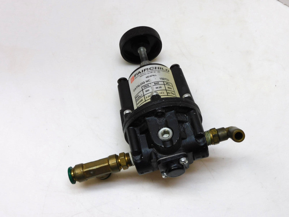 Fairchild 10272J Pressure Regulator 500psig 3-200 range 1/4" npt