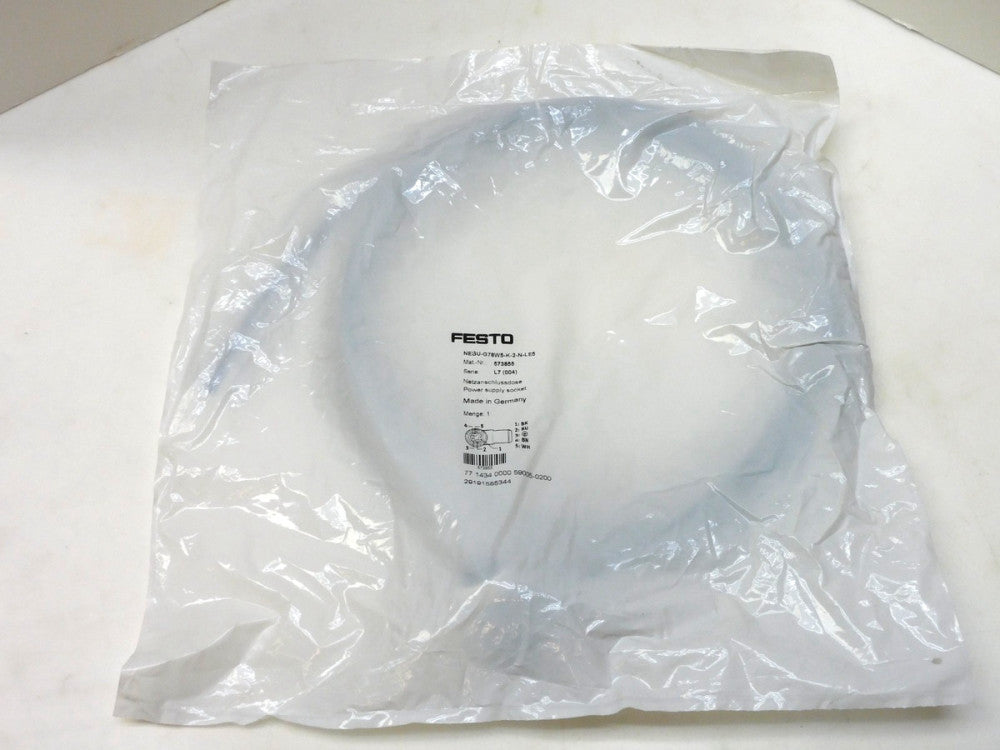 Festo NEBU-G78W5-K-2-N-LE5 Connection Cable 573855