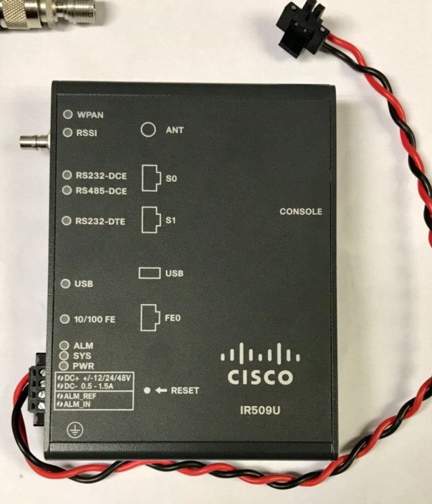CISCO IR509U 500 Series WPAN IR509 Industrial Router W/ ANT 46 DP IN INC Antenna