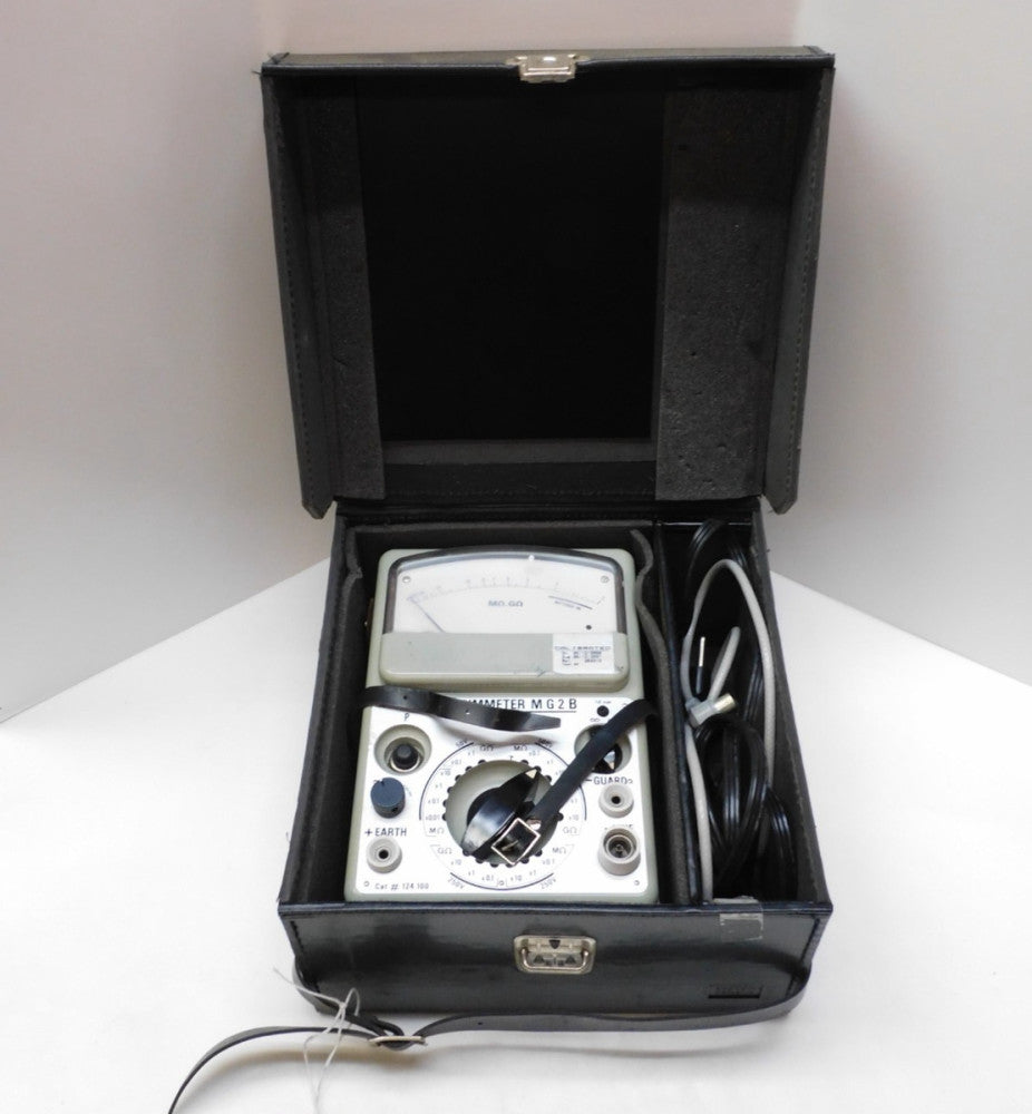 AEMC MEGOHMMETER MG2B 50V-500V MISSING LEADS