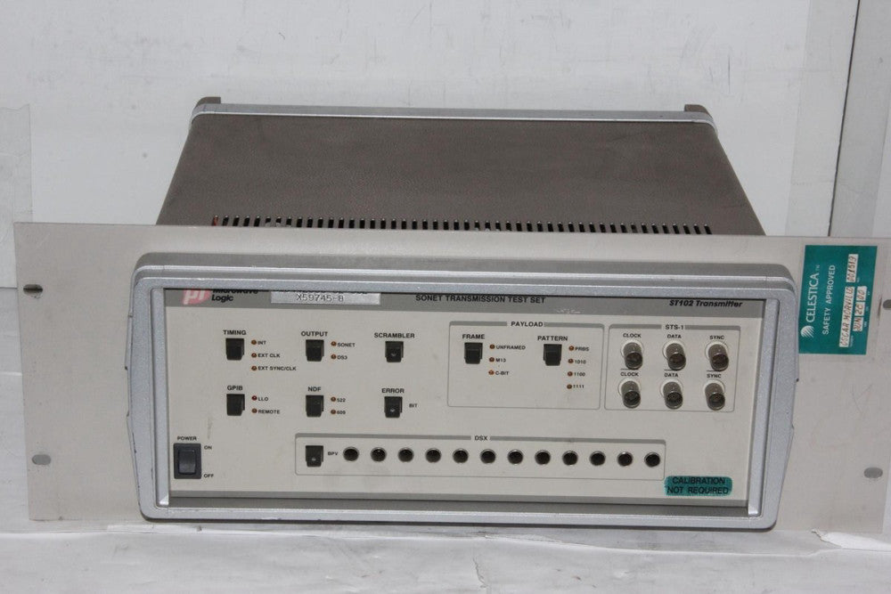 MICROWAVE LOGIC ST-102 Sonet Transmission Test Set