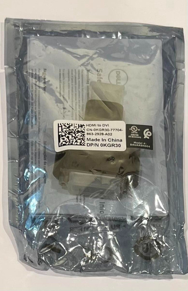 DELL DP N 0KGR30 HDMI to DVI Monitor Adapter DP/N 0KGR30
