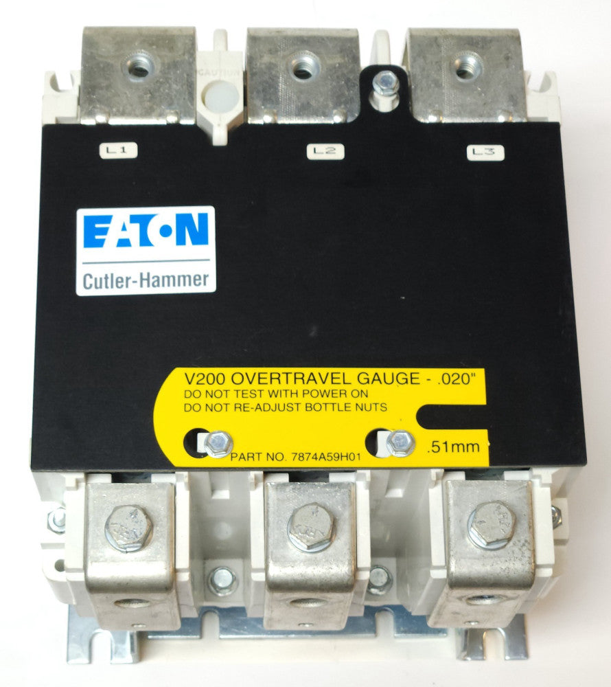 EATON CUTLER HAMMER CV10GN3AB 120 VAC Size 5 CV10GN3 Vacuum Contactor 270 AMP