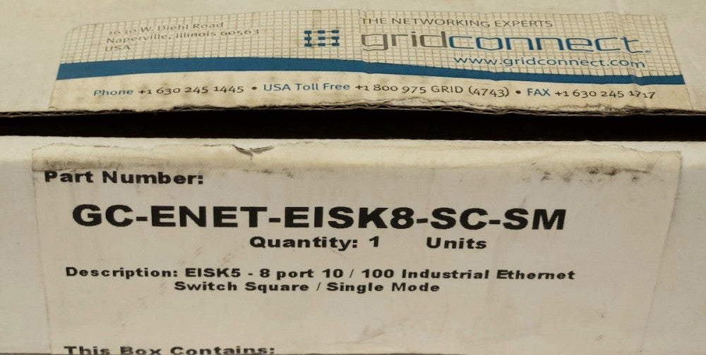 CONTEMPORARY CONTROLS GC ENET EISK8 SC SM EISK8 100T FCS 8 Port CTRLINK EISK