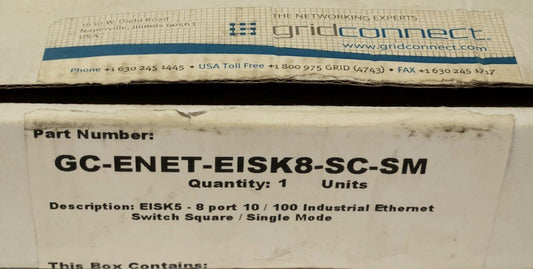 CONTEMPORARY CONTROLS GC ENET EISK8 SC SM EISK8 100T FCS 8 Port CTRLINK EISK
