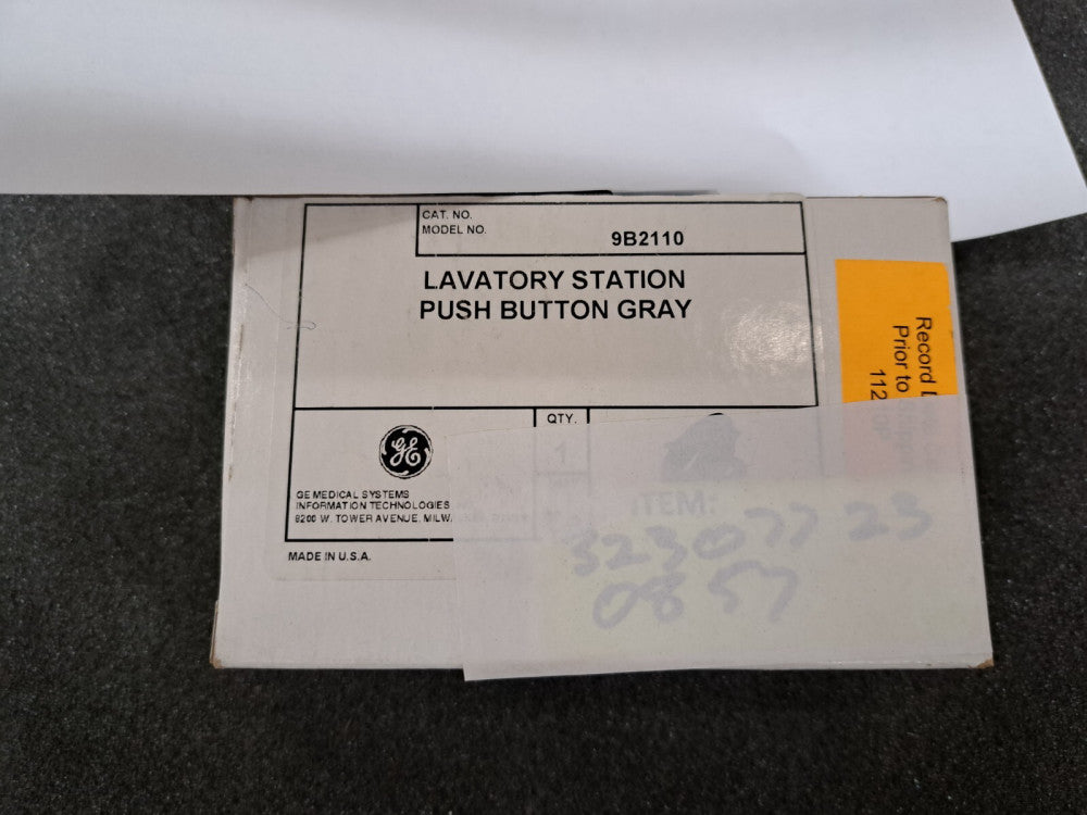 New, GE, 9B2110, Pushbutton Bathroom Emergency Station